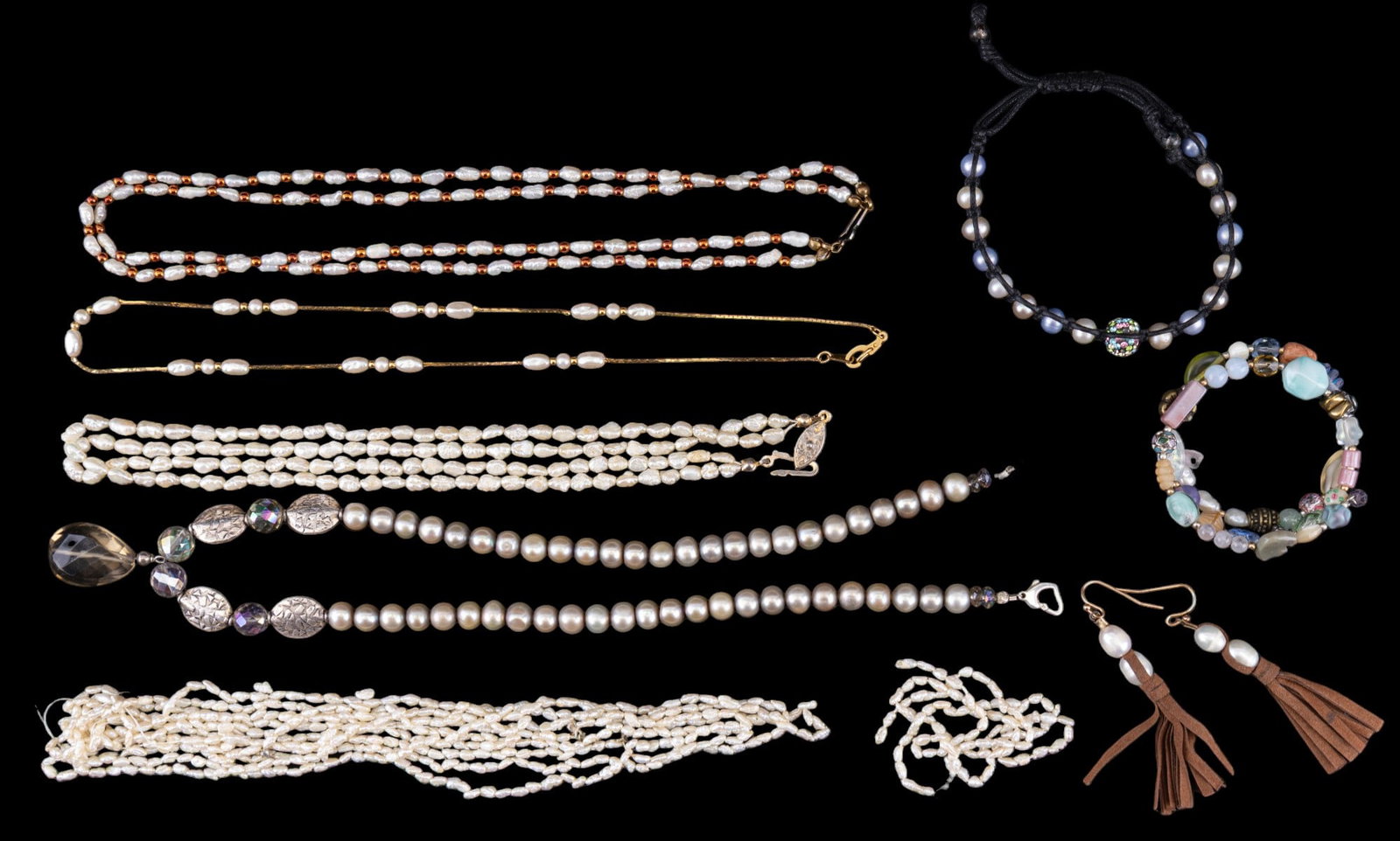 Sterling Pearl Jewelry, Cultured Pearl, more (1 of 7)
