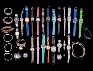 Diamond Movement, Fossil, Citizen & Other Watches