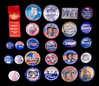 Vintage Political Pins and More