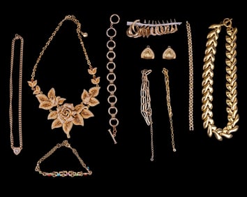 Rhinestone, Earrings, Necklaces & Bracelets