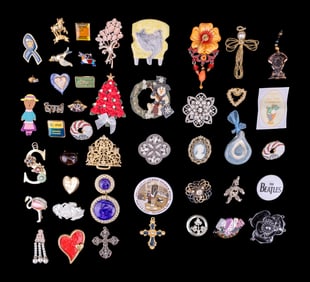 Pin, Pendants, & Brooches