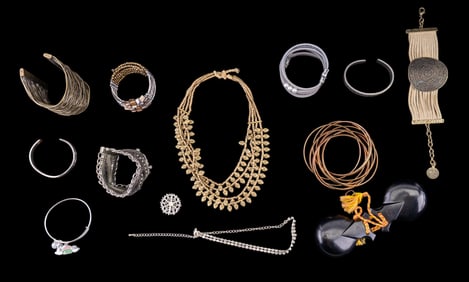 Collection of Jewelry Accessories Including Bracel