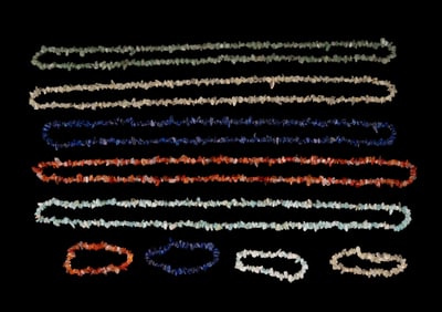 Stone Jewelry Necklaces and Bracelets