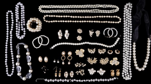 Faux Pearl Jewelry Collection