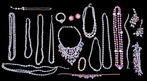 Crystal Bead Necklaces and Jewelry