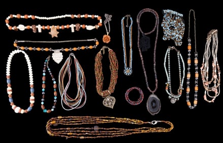 Colorful Beaded Costume Jewelry