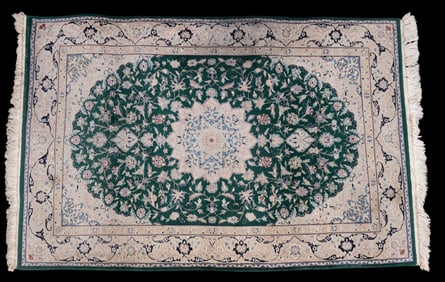 Persian Nain Wool Rug