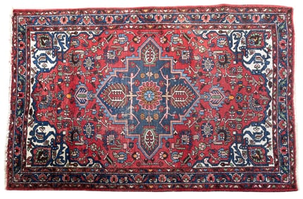 Semi-Antique Persian Mahal Rug