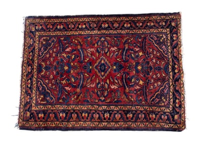 Semi-Antique Persian Sarouk Rug