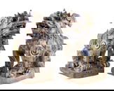 Vietnamese Ky Lan Unicorn Porcelain Statue Pair