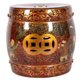 Chinese Porcelain Child's Garden Stool