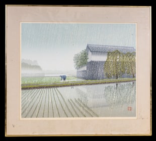 Japanese Woodblock Print Att. Shufu Miyamoto