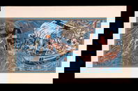 Utagawa Kuniyoshi (Japan 1797-1861) Wood Block