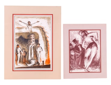 G. Kenneth Hartwell (Am 1891-1949) Lithographs (2)