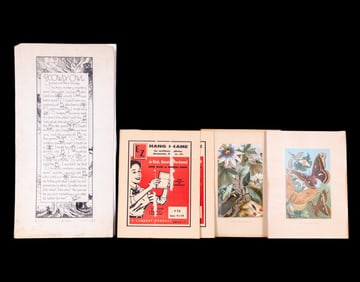 Early Litho Poem and Prints