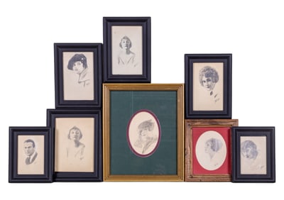 Graphite Portraits signed TED