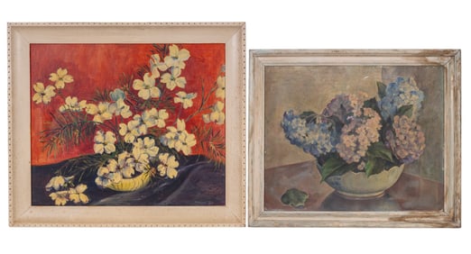 Floral Still Life Paintings (2)