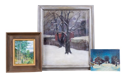 Original American Impressionism Paintings (3)