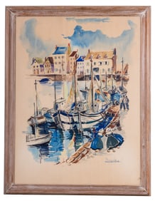 Virginia Burr Hartle Watercolor