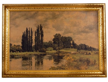 Large Framed Print on Board
