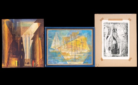 Cubist Painting and Prints