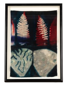 Carol LeBaron Framed Textile / Fiber Art