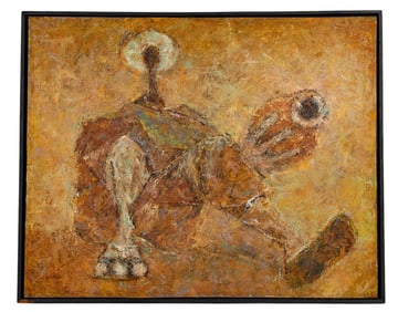 Rafael Bonilla Cortes (MX 1924-2011) Oil on Canvas