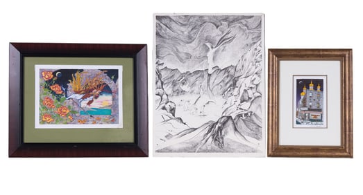 Victoria Salvano (Am 20th C) and Other Prints