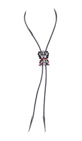 Native American Sterling Zuni Bolo Tie