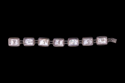 Vintage Sterling Silver Bracelet