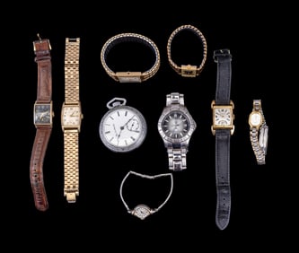 Longines, Hamilton, and Vintage Watches