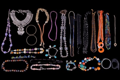 Crystal, Glass, MOP, Beaded Jewelry