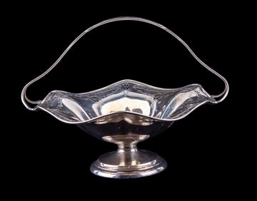 Sterling Silver Cake Basket