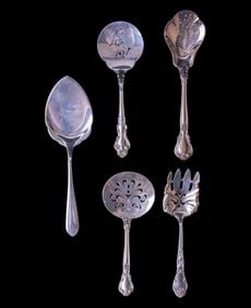 5 Sterling Silver Serving Pieces