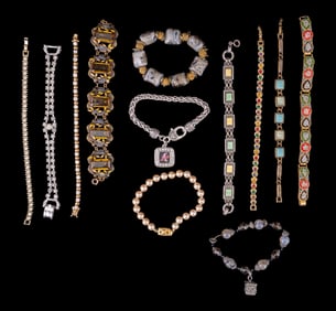 Monet & Costume Bracelets Collection (12)
