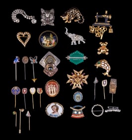 Monet, Jeanne, Animal & More Brooches + Stick Pins