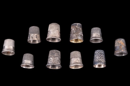 Sterling Thimbles (10)