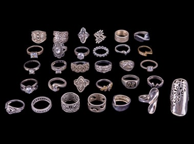 Sterling Silver Rings (31)