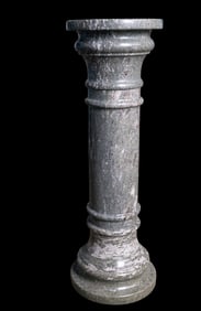 Green Polished Granite Pedestal (Three Sections)