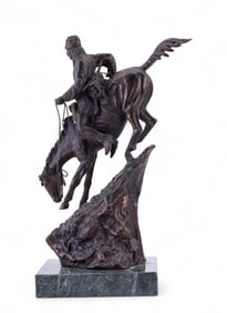 After Frederic Remington "Mountain Man" Bronze