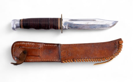 Full Size KA-BAR Kabar Knife w/ Sheath