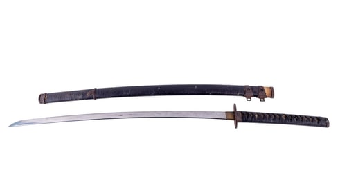 WW2 Signed Japanese Samurai Katana + Sheath