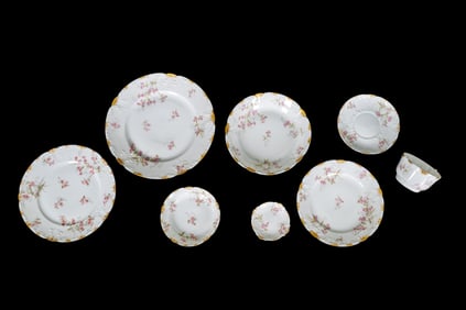 GDA Haviland Limoges Dinner Service (~82 pcs)