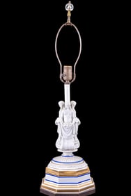 Three Graces Neoclassical-Style Lamp