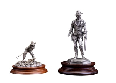 Donald Polland Vintage Action Figurines (2)