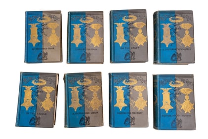 1890s The Blue + The Gray by Oliver Optic (8 Vol)