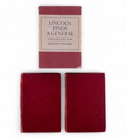 Books on A. Lincoln w/ Lincoln Finds a General