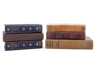 Early 20th C U.S. Civil War + More Books (6)