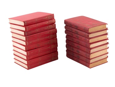 19th and 20th C Miniature Book Series Sets