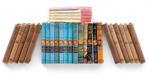 Vintage Hardy Boys and Flash Gordon Books